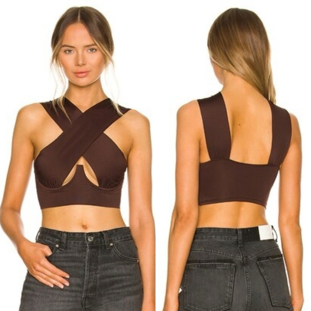 Superdown Kacie Cross Over Top